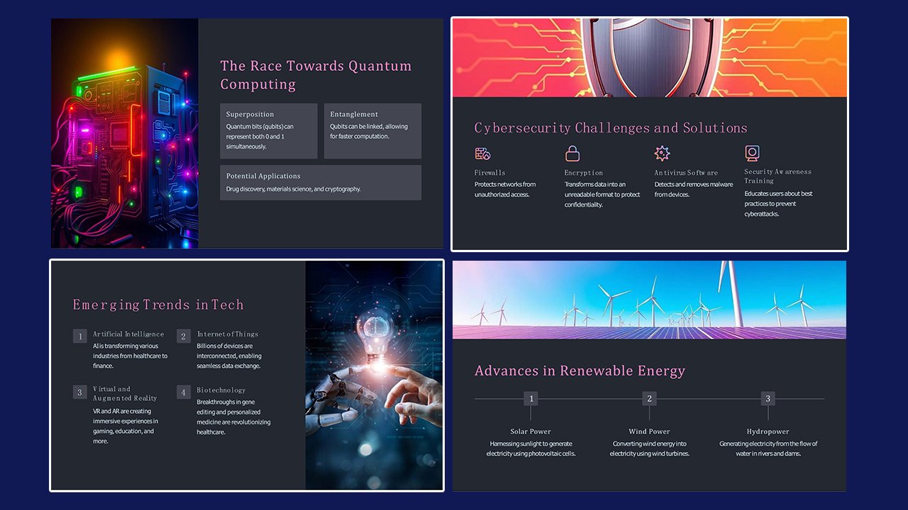 Free Technology Review Concept Slides themes and PowerPoint templates – Microsoft Powerpoint Templates Free Download