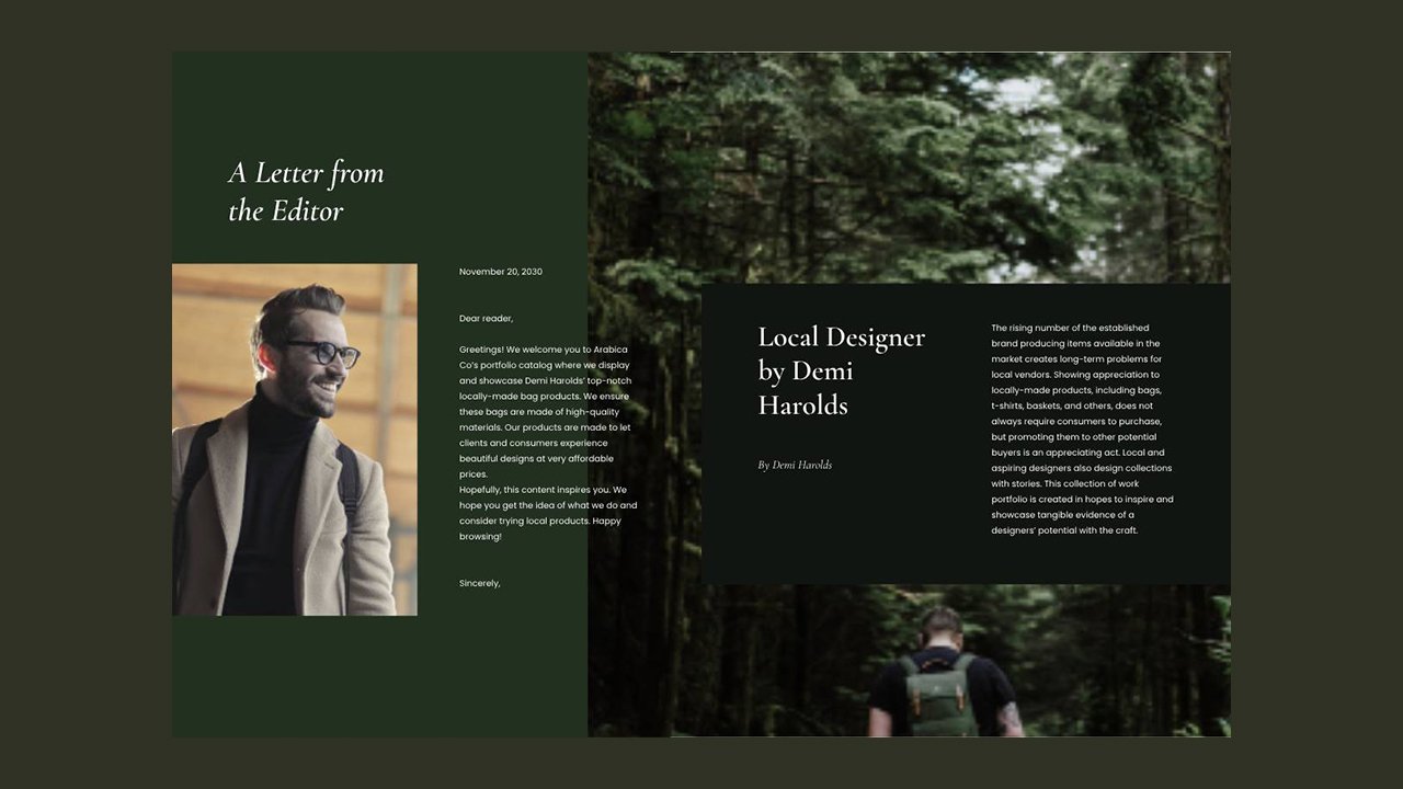 Portfolio Catalog Template – Indesign Templates Free Download