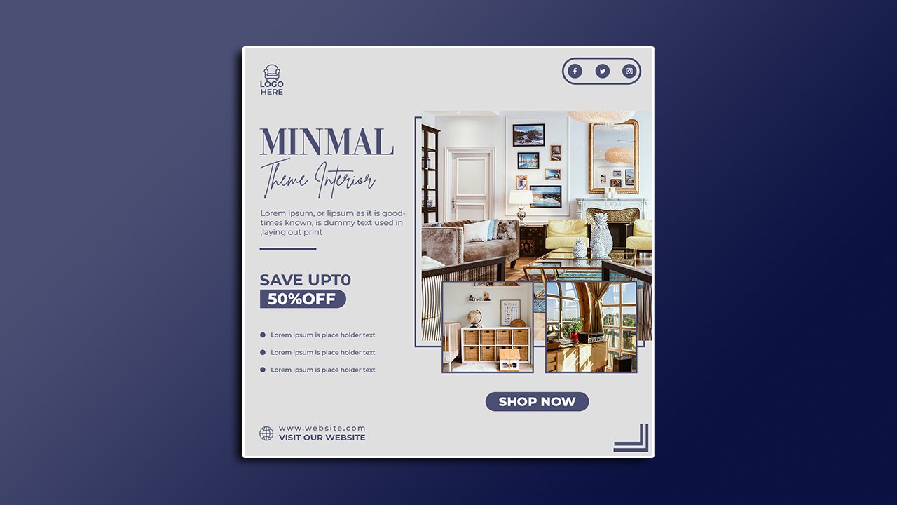 Minimal Interior Design Post Design