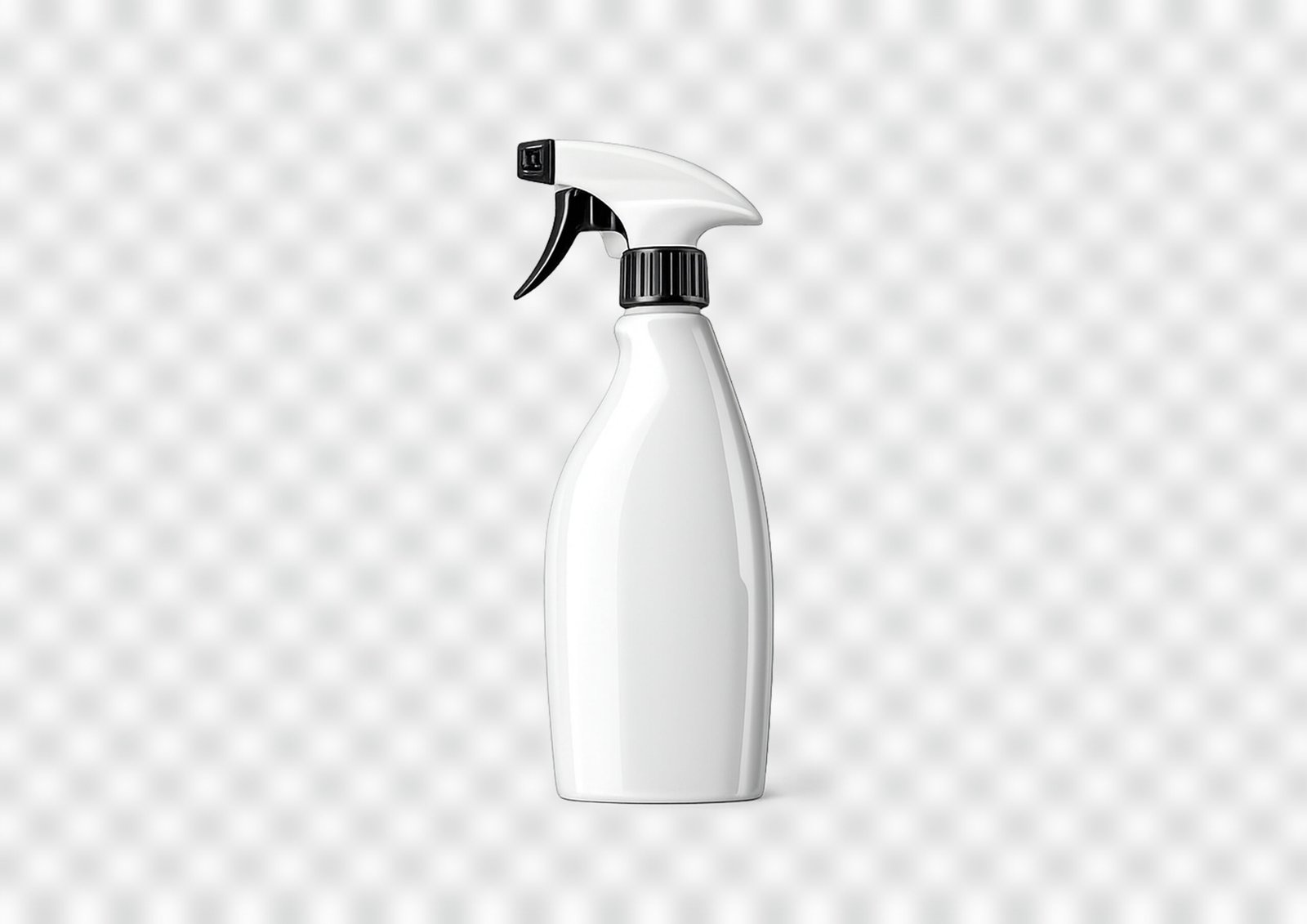 Download Blank Spray Bottle Mockup PNG Free – Clean Cosmetic Packaging Design Template