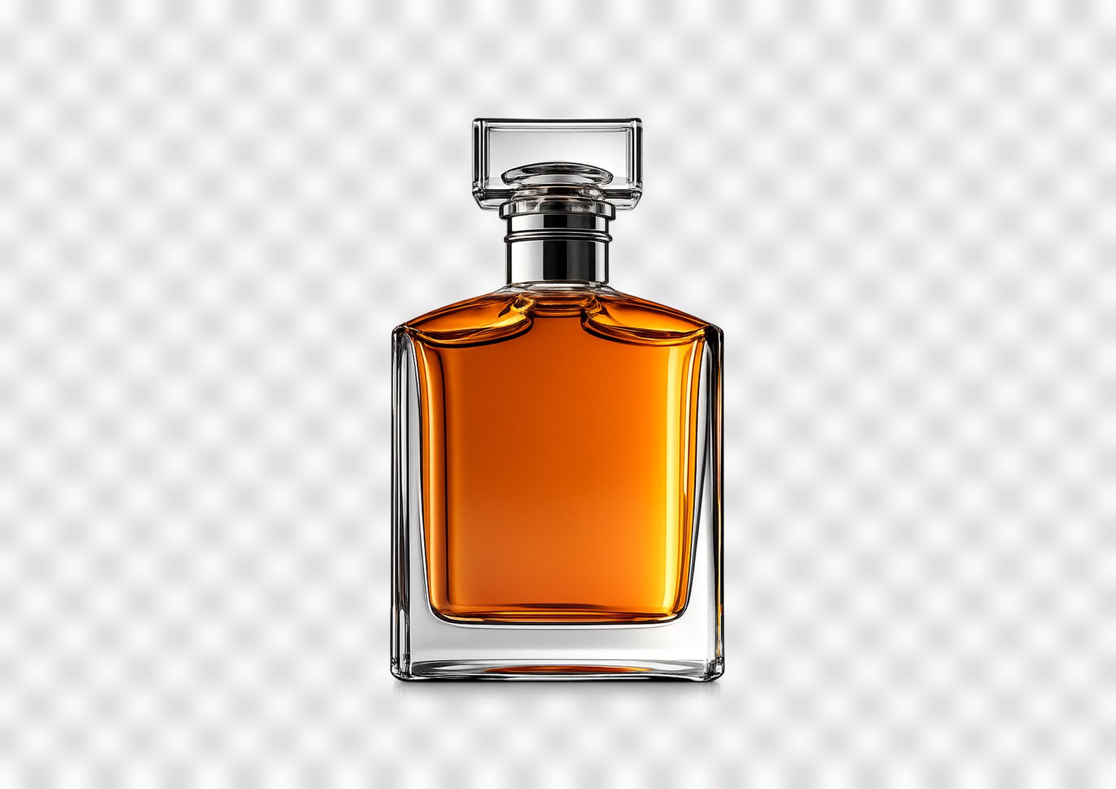 Download Perfume Bottle Mockup PNG Free – Realistic Transparent Background for Product Presentation