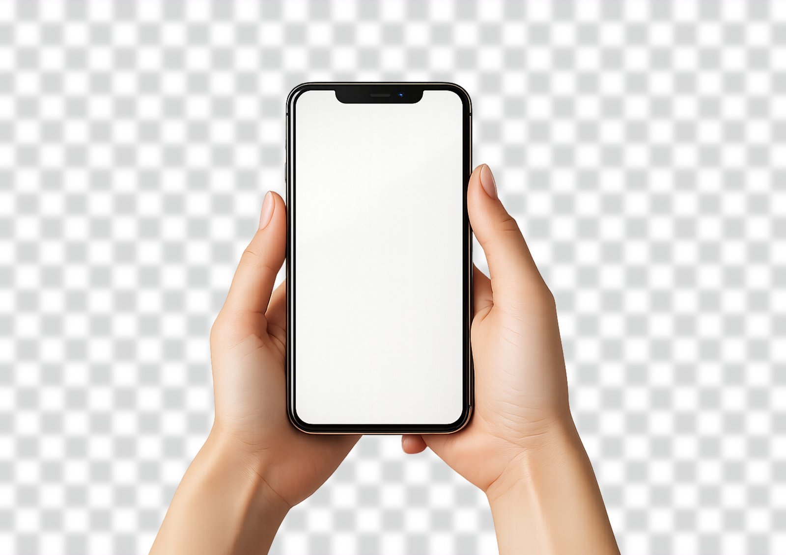 Download Mobile Phone Mockup PNG for Free – HD Quality for Designers