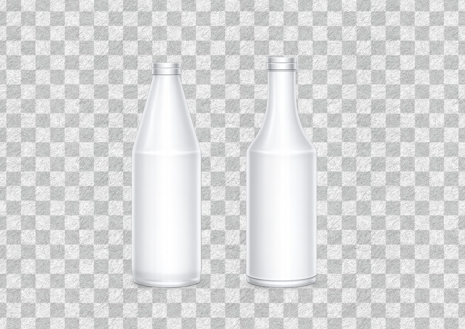 Bottle Glass Mockup White Screen PNG Free Download for Branding & Packaging