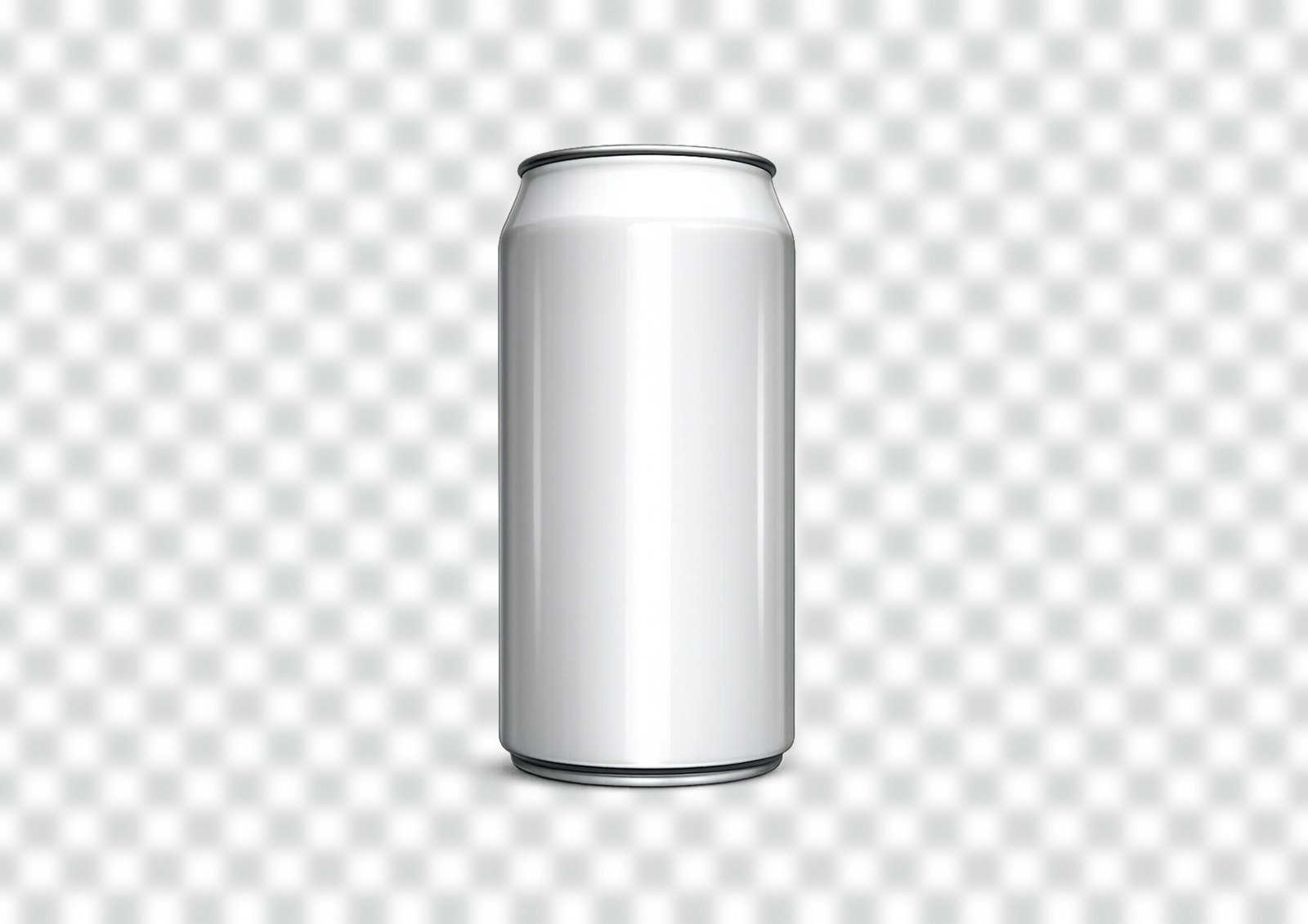 Download Blank Silver Can Mockup PNG Free – Editable & High Quality