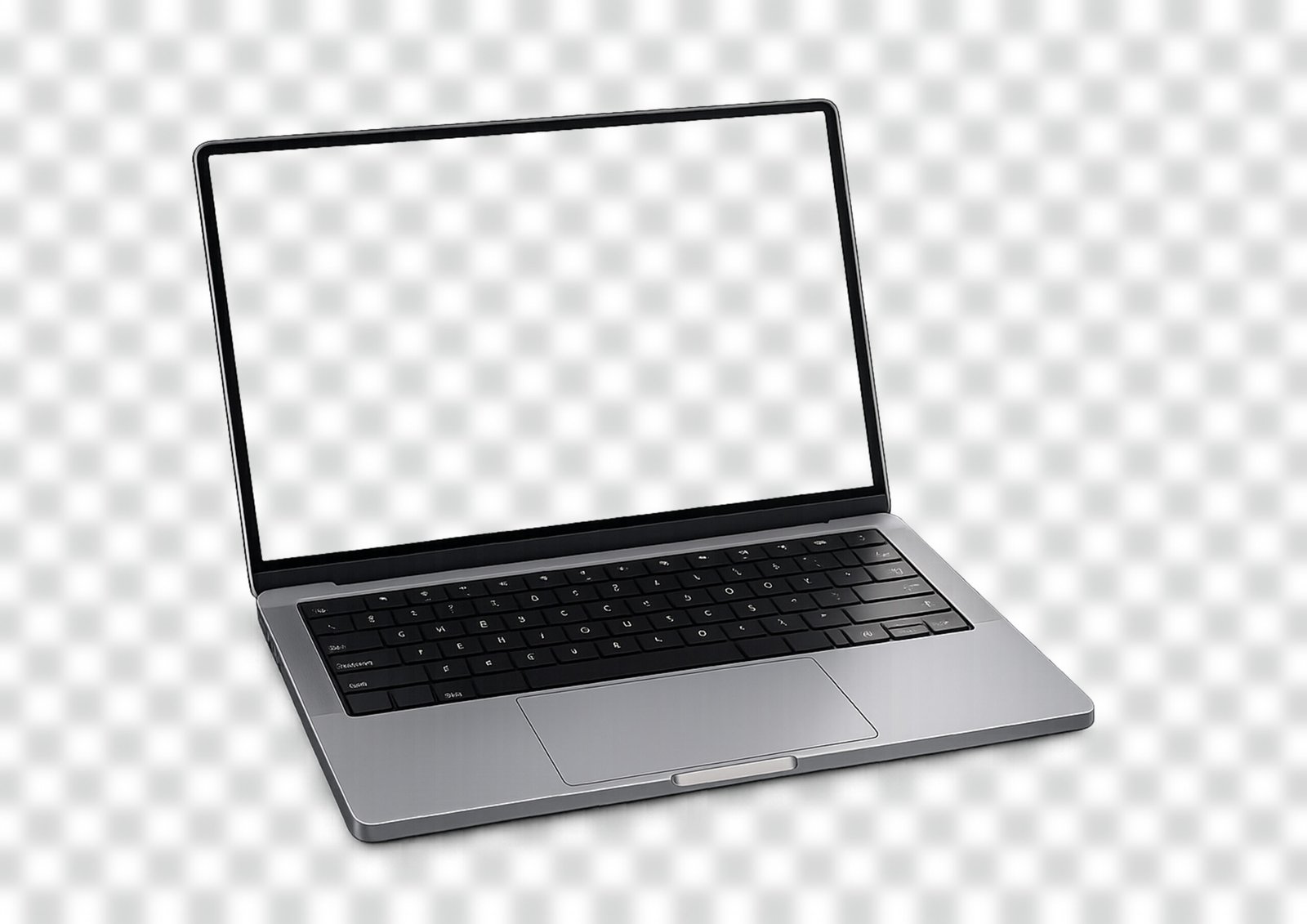 Best Free Laptop Mockup PNG with White Screen for Designers (Instant Download)