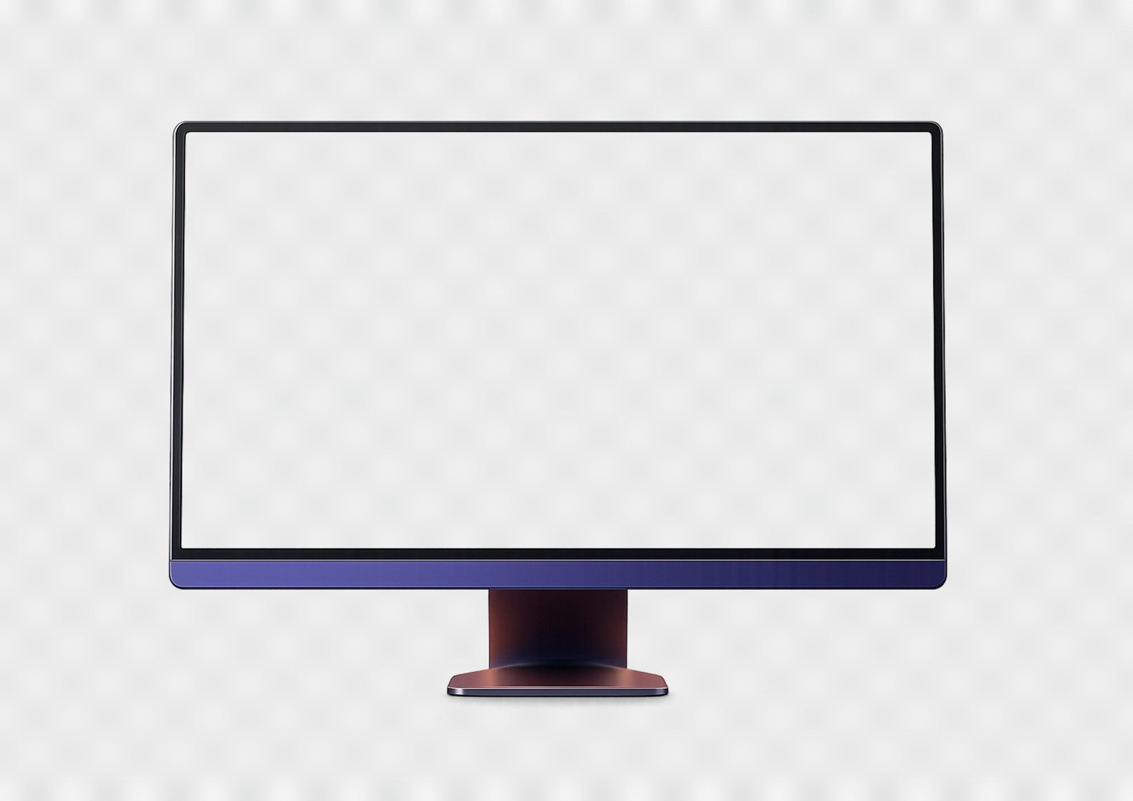 Download Desktop PC Mockup PNG Free – Realistic Monitor Screen Mockup for Designers