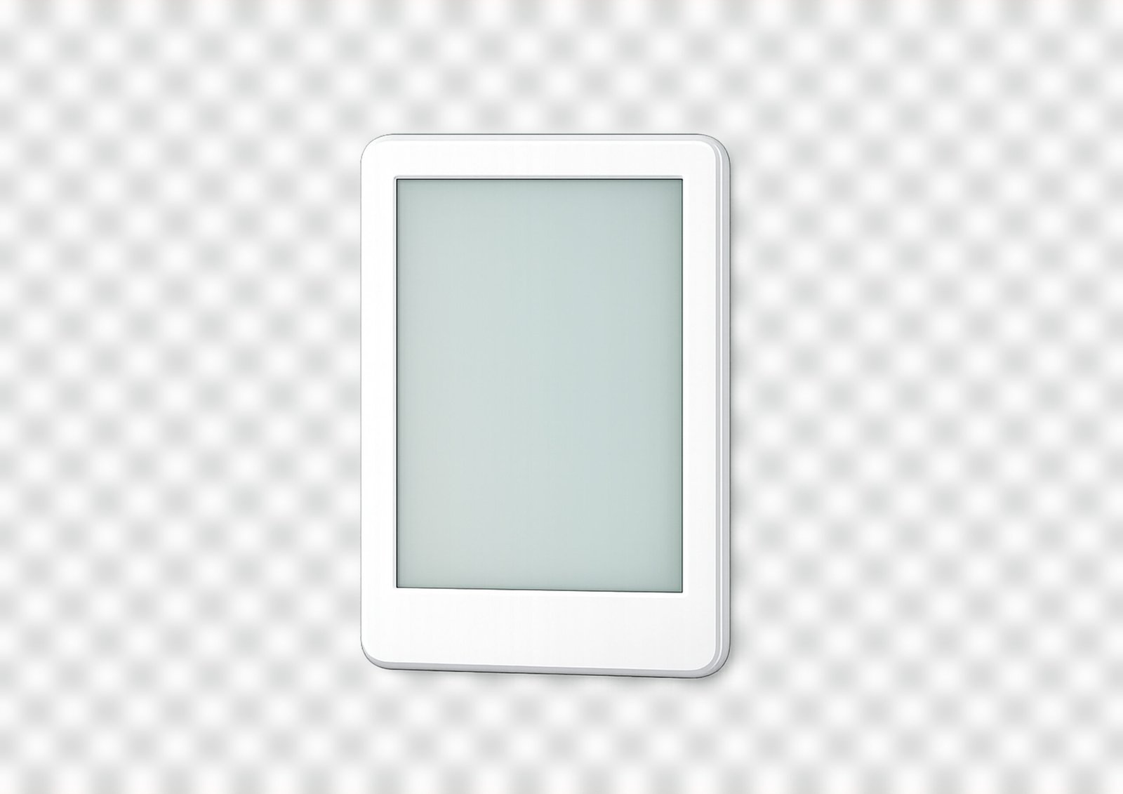 E-Reader Mockup PNG Free Download – Editable Screen Template for eBook & App Design