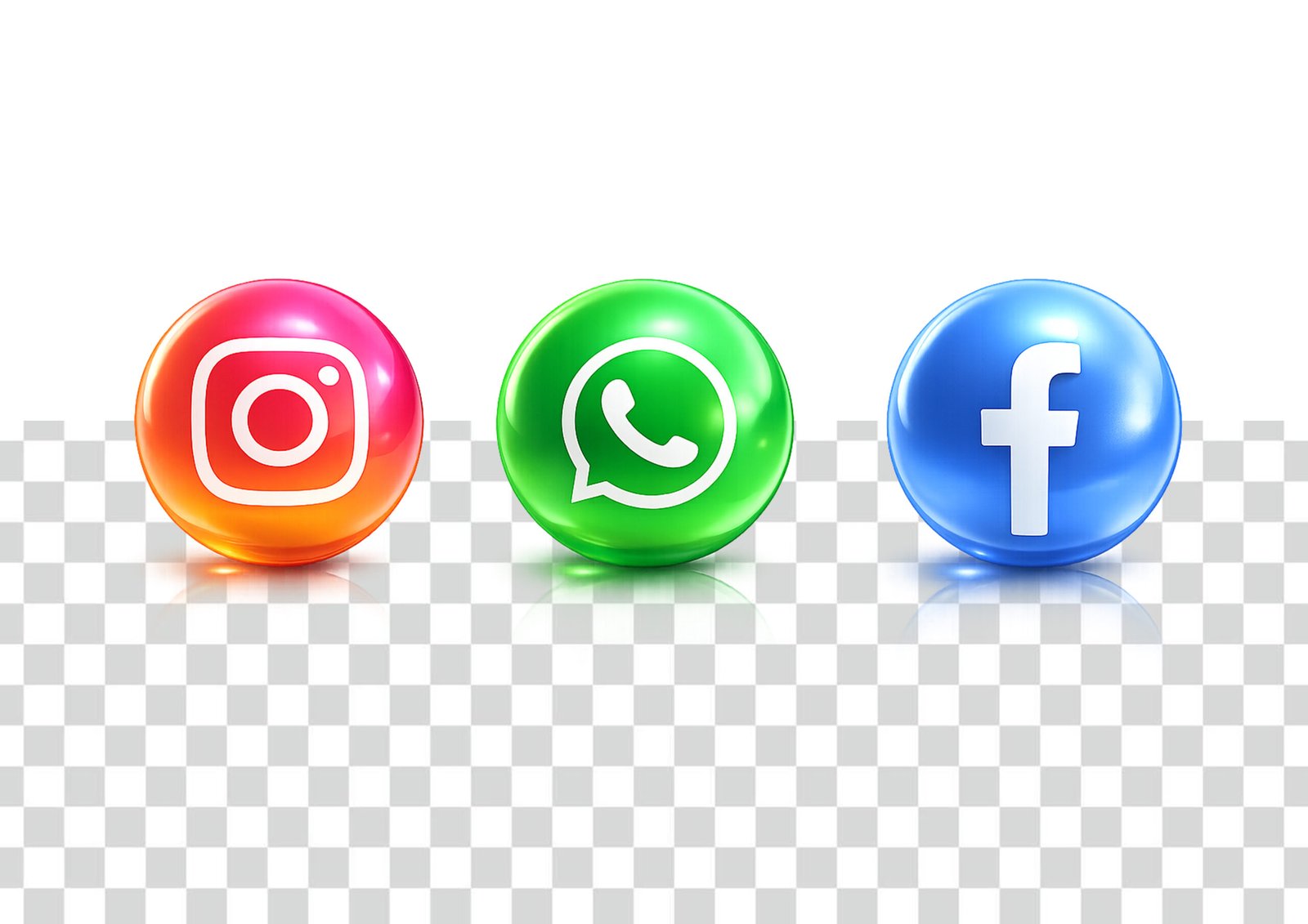 Social Media Icons PNG Free Download – Clean, Modern & Ready-to-Use Icons