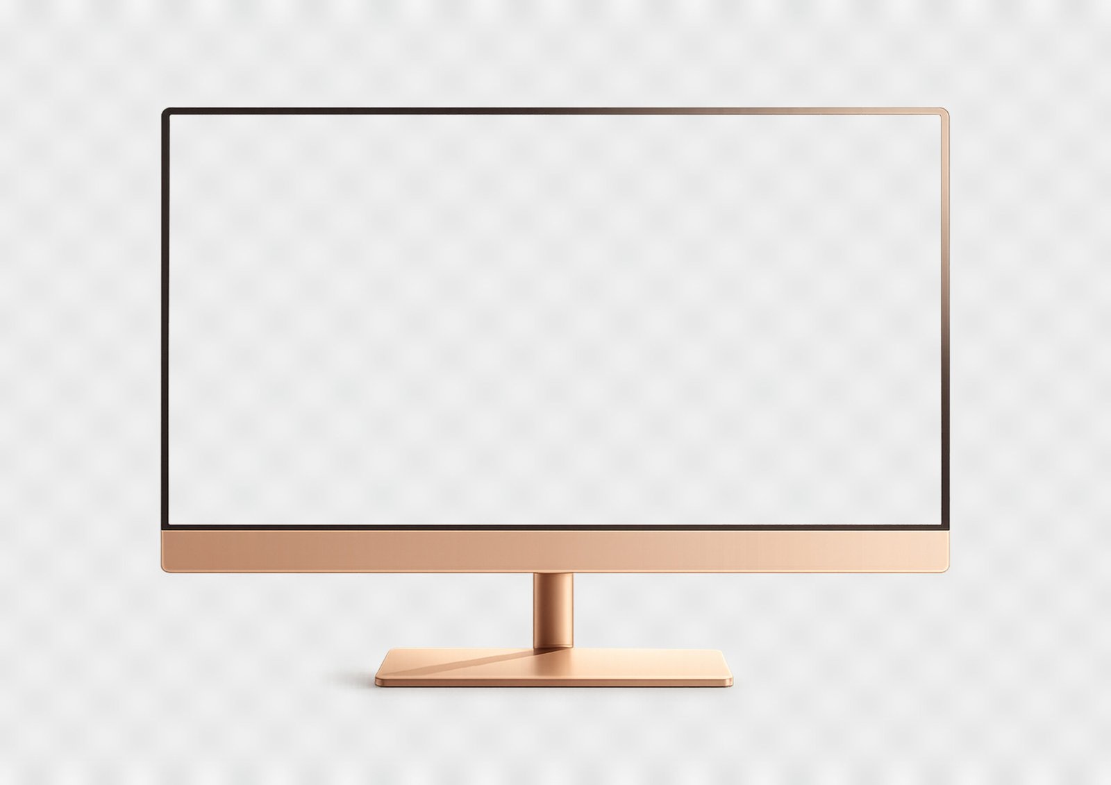 Free Desktop Computer Screen Mockup PNG – Perfect for Website and App Presentation