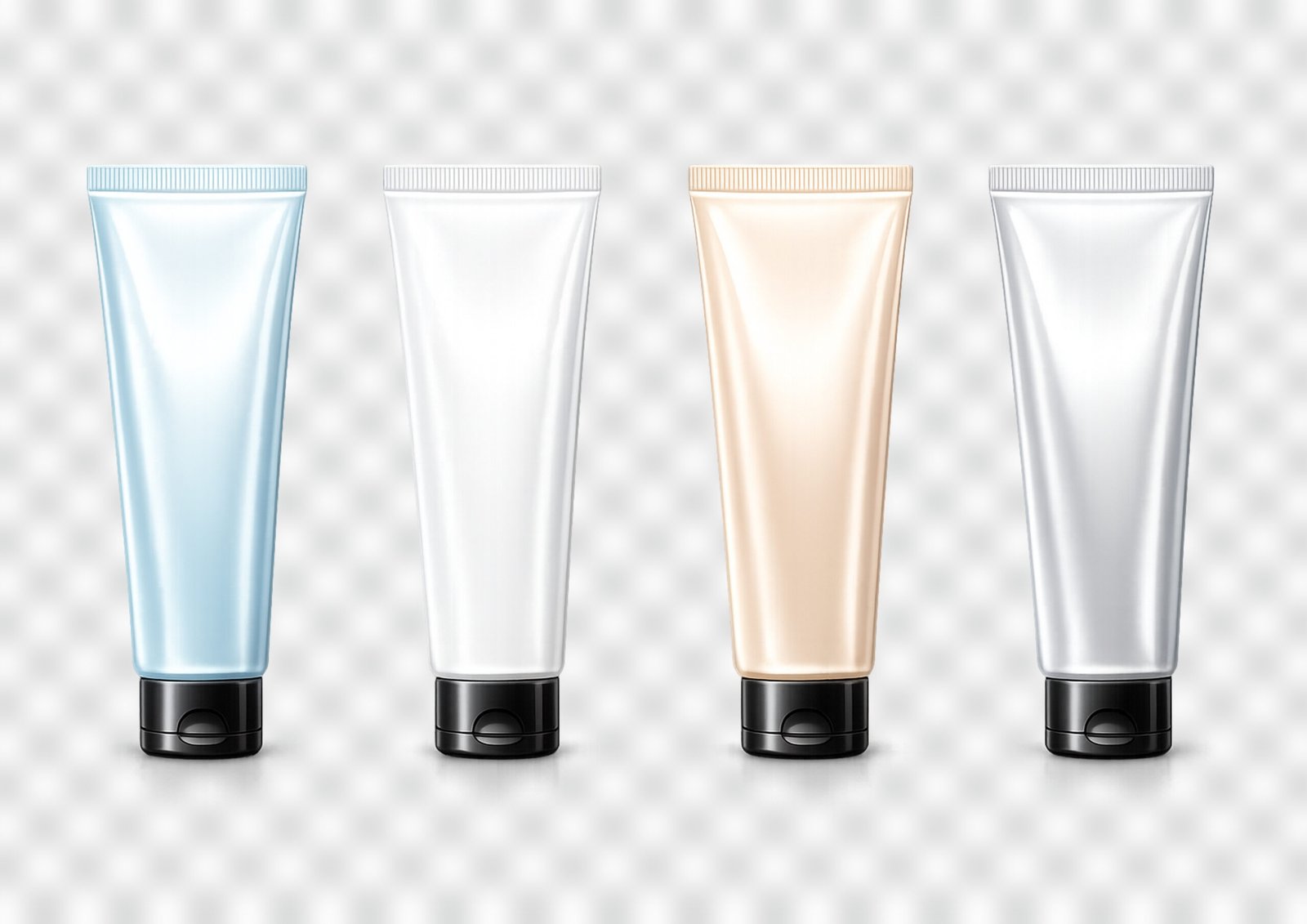 Free White Tube Mockup PNG – Realistic Packaging Design Template for Product Display