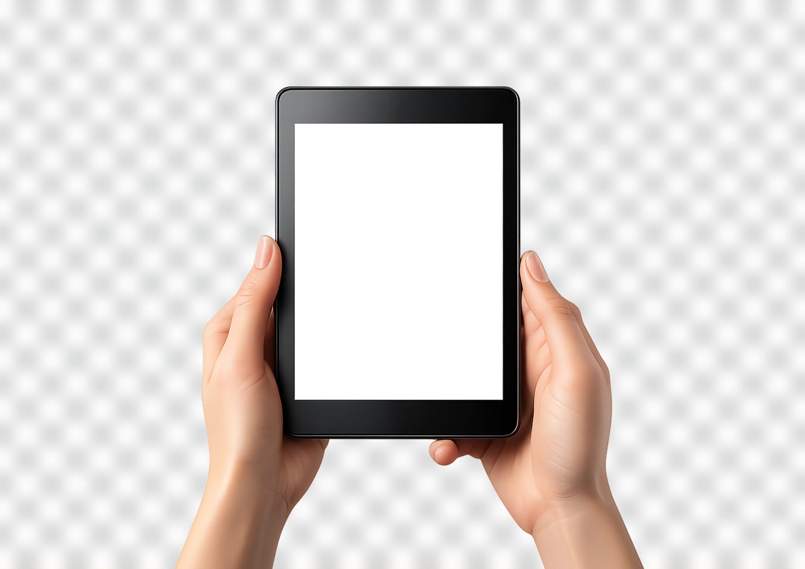 High-Quality E-Reader Mockup PNG Free Download – Perfect for eBook Presentation & UI Design