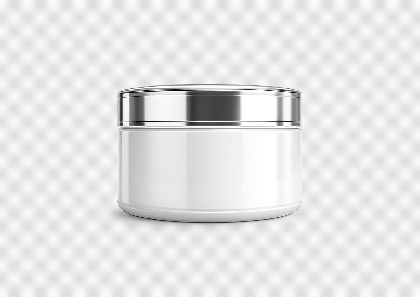 Free Cosmetic Container Mockup PNG Download – High Resolution & Transparent Background