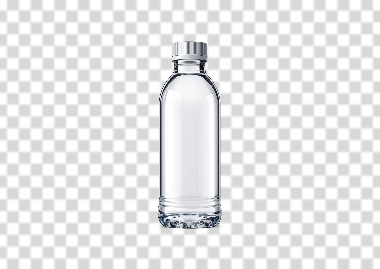 Download Glass Bottle Mockup PNG Free – Perfect for Branding & Packaging