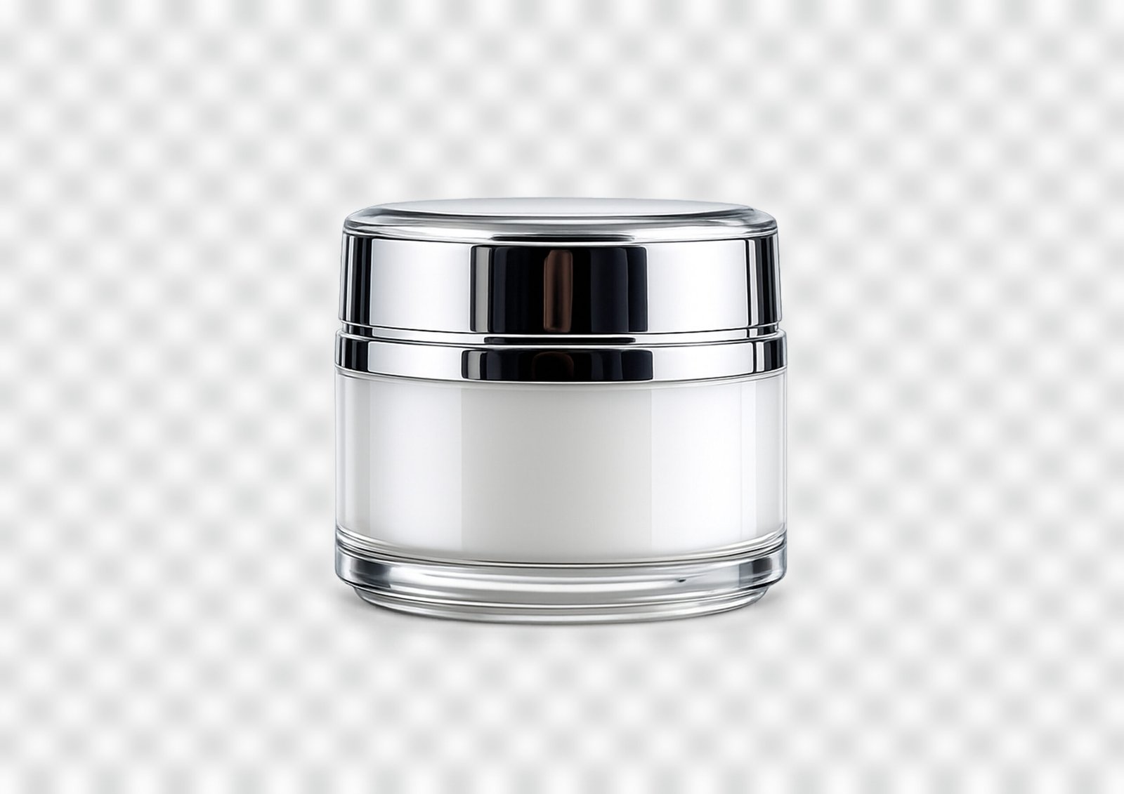Cosmetic Container Mockup PNG Free Download – Editable Packaging Design Template